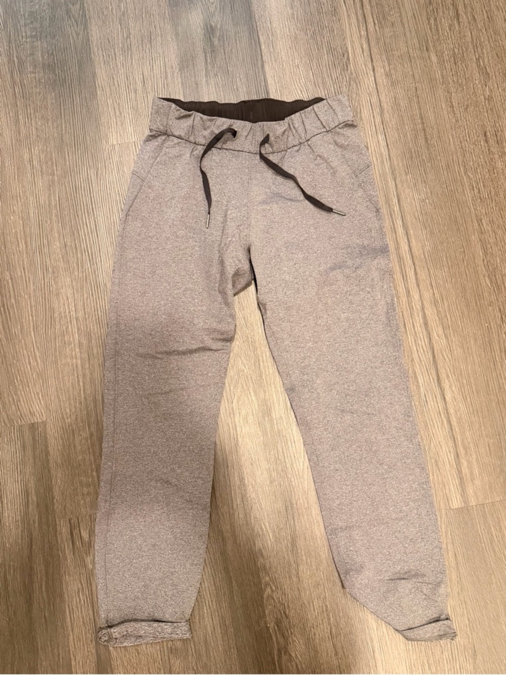 lululemon athletica Black and Heather Gray Active Jogger